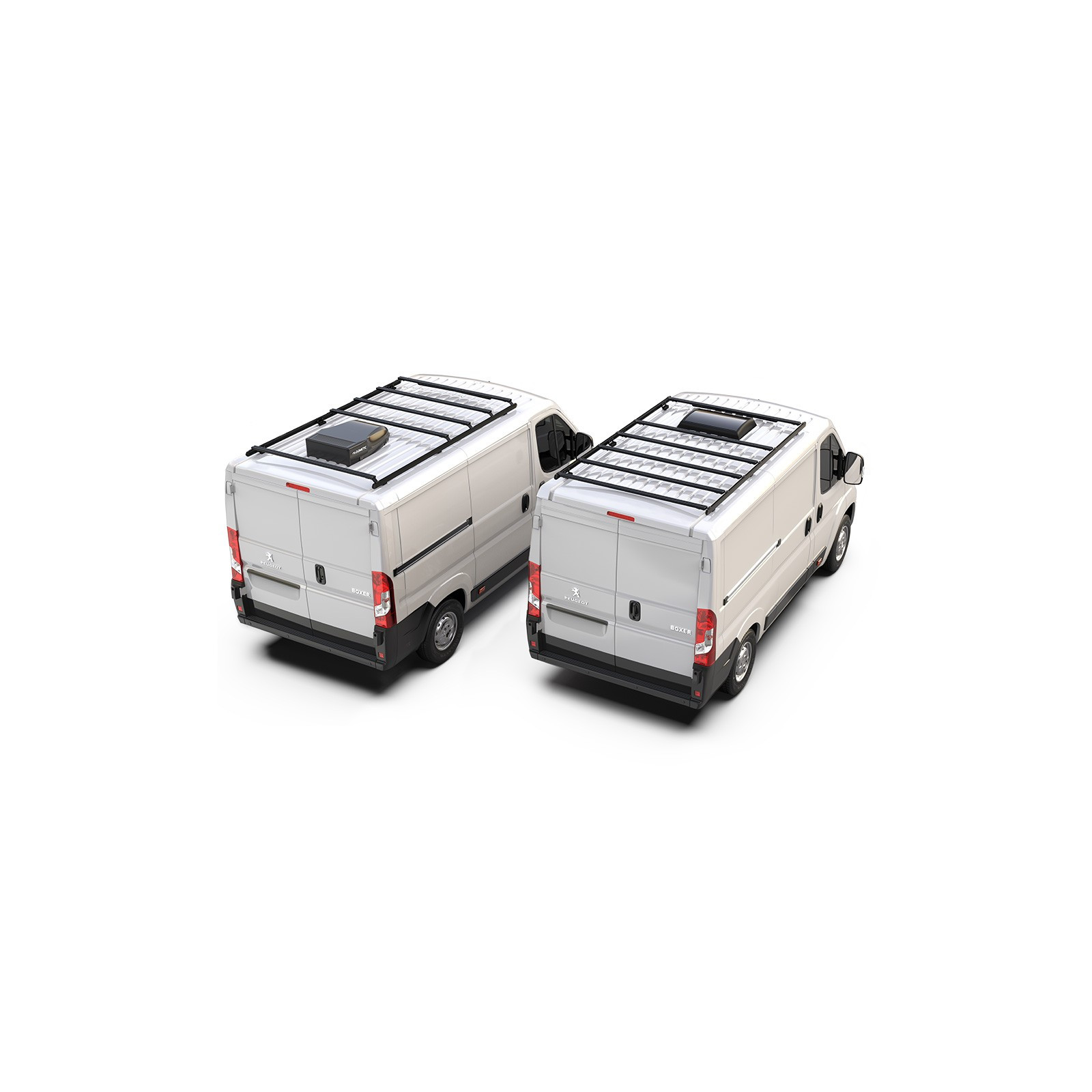 Kit de galerie Slimpro pour le Peugeot Boxer (L1H1/118 in/Toit bas) (2014 - jusqu'à présent) 