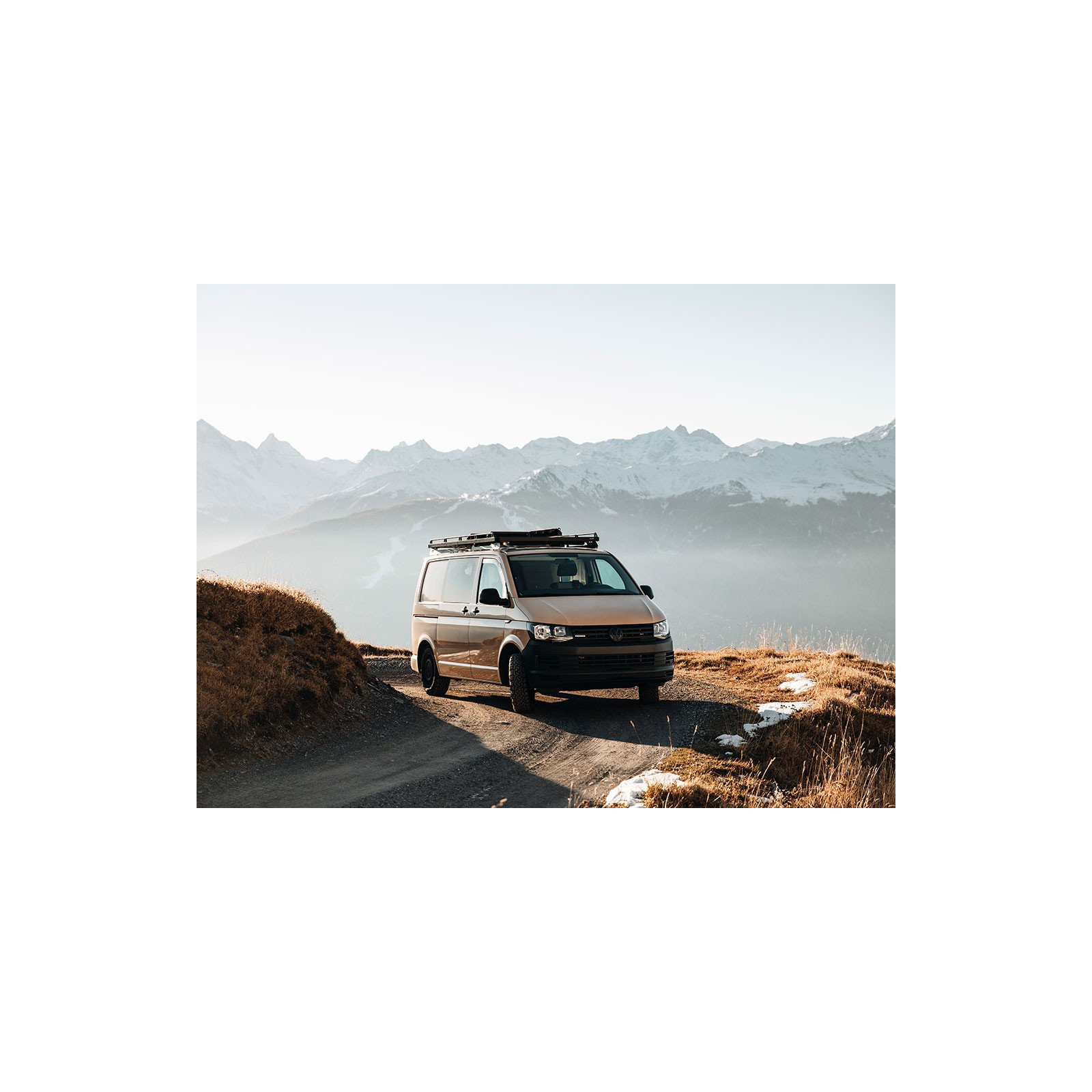 Kit de galerie Slimline II pour le Volkswagen T6/T6.1 Caravelle Transporter SWB (2015 - jusqu'à présent) 