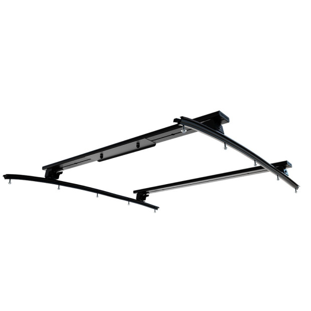 Kit de barres de toit pour une Toyota Hilux Revo DC (2016 - jusqu'à présent) / Rails AND Pieds 