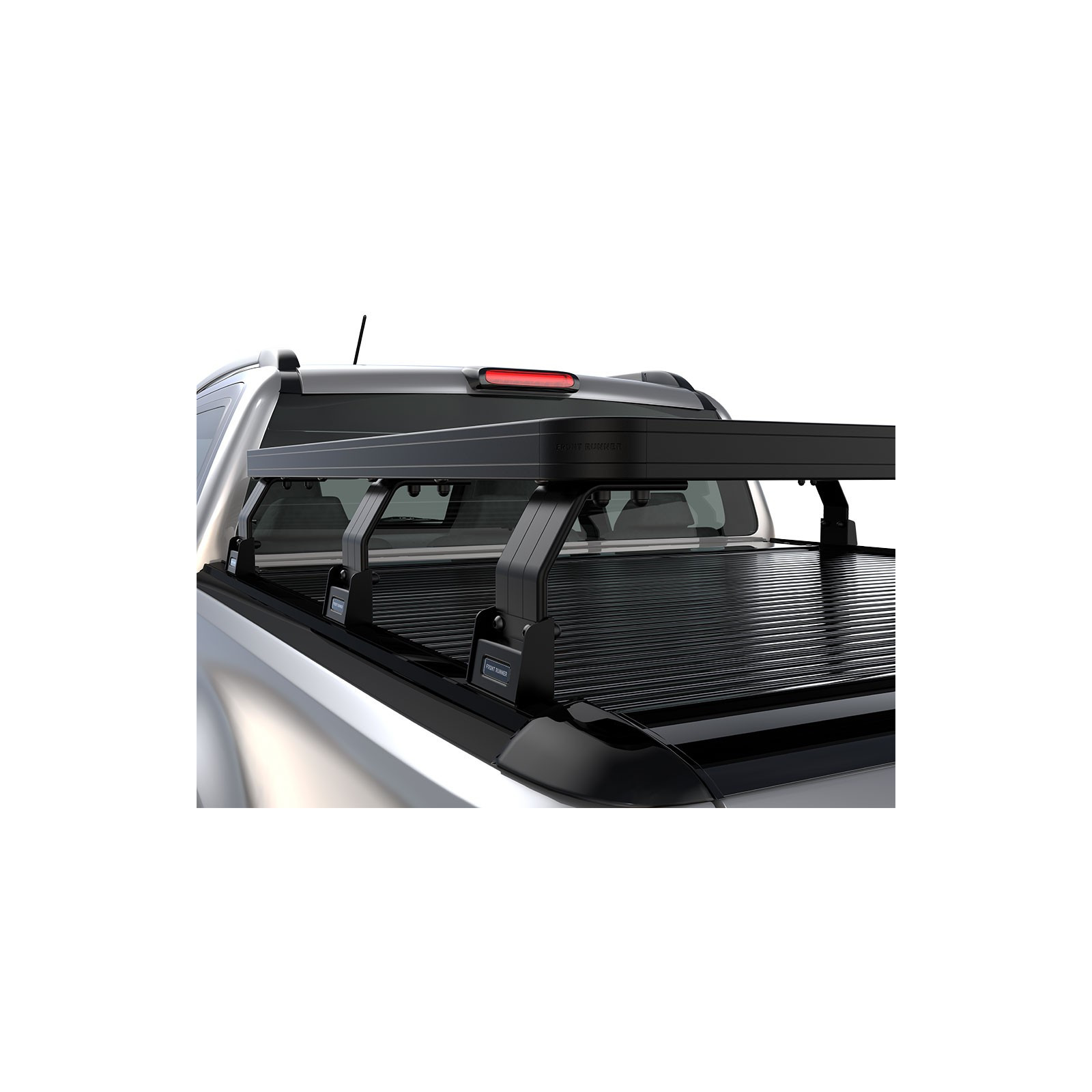 Kit de galerie Slimline II pour benne d'une Toyota Hilux (2016 - jusqu'à présent) avec un EGR RollTrac- de Front Runner 