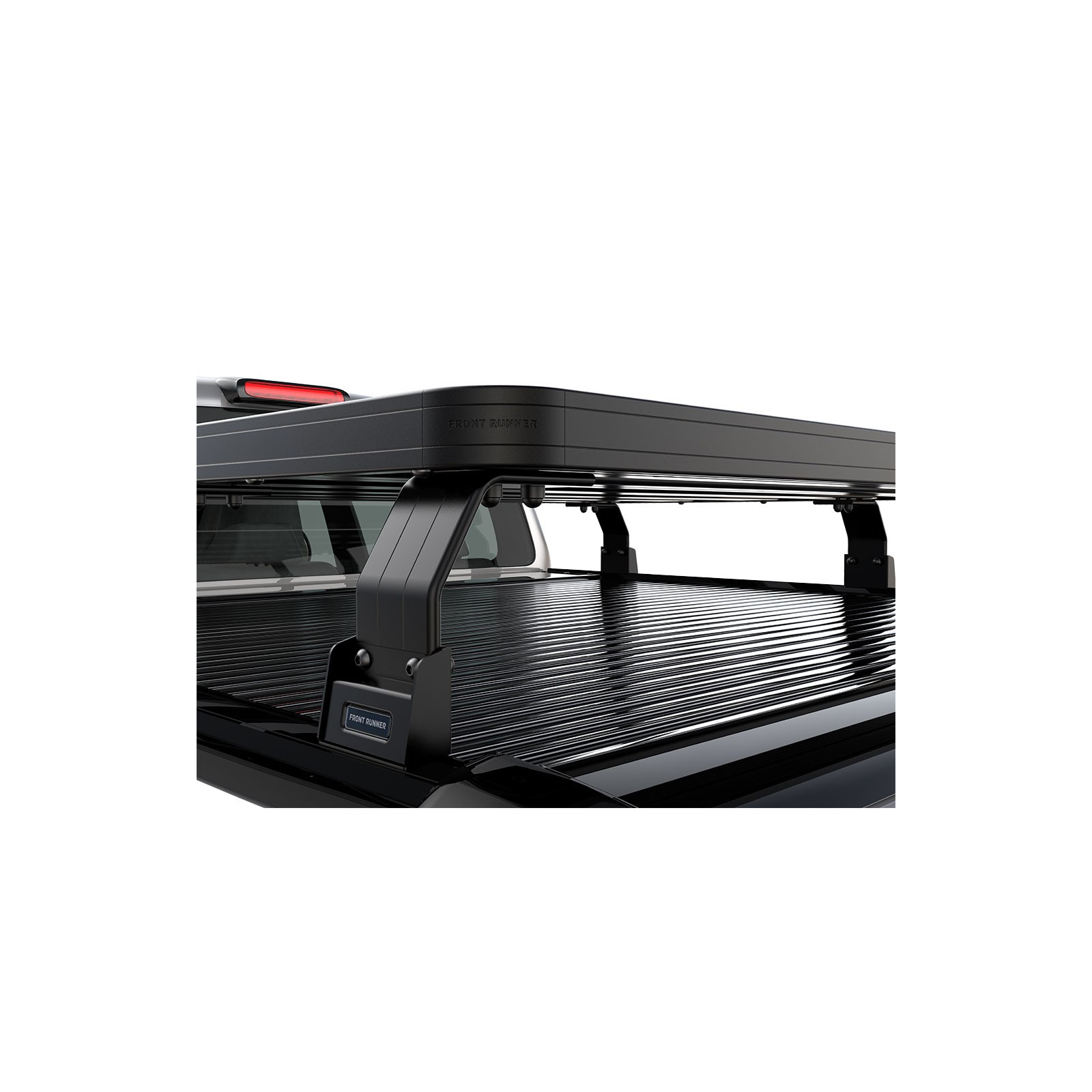 Kit de galerie Slimline II pour benne d'une Toyota Hilux (2016 - jusqu'à présent) avec un EGR RollTrac- de Front Runner 