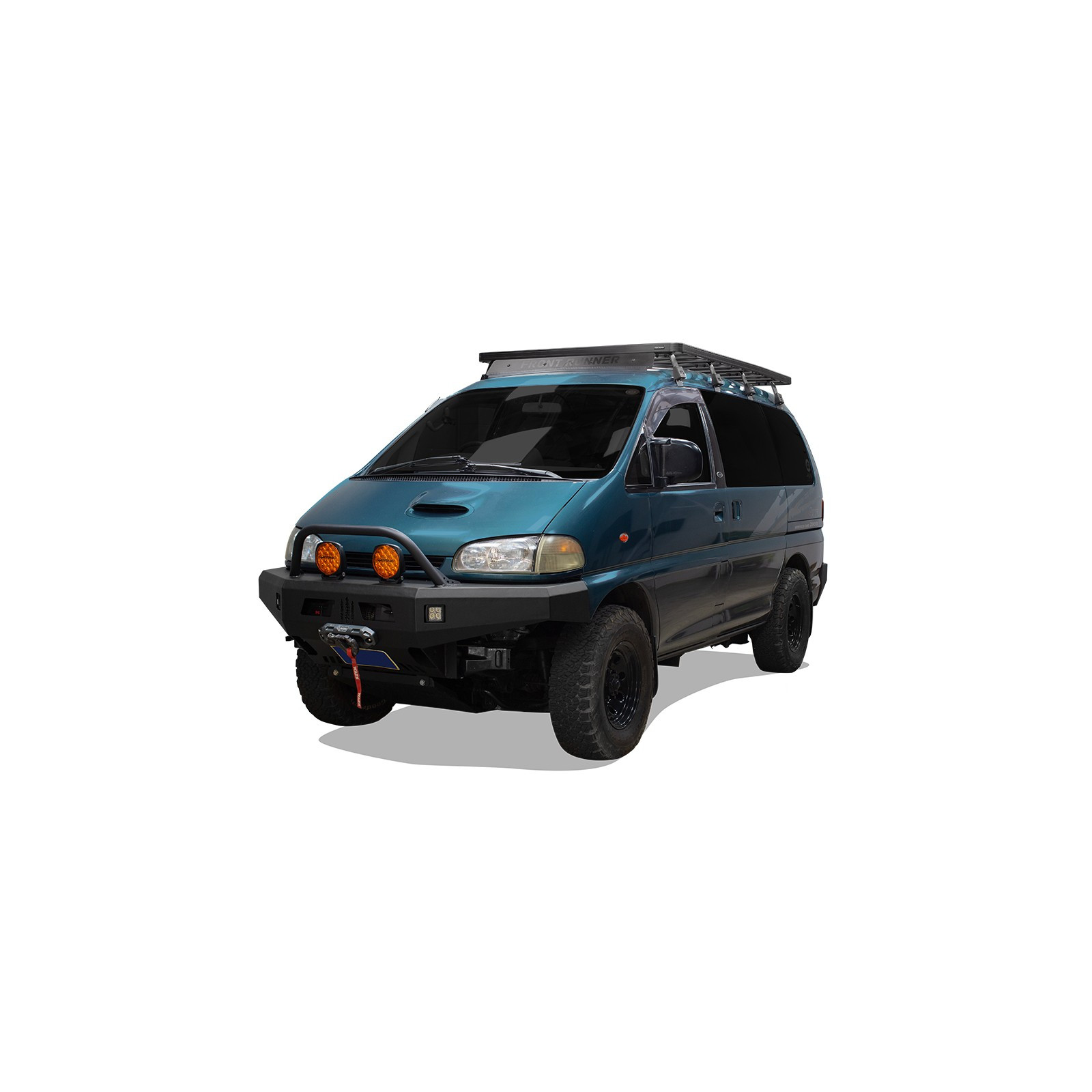 Kit de galerie Slimline II pour une Mitsubishi Delica Space Gear L400 (1994-2007) 