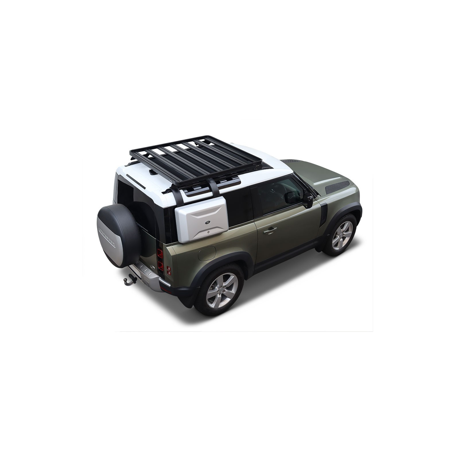Kit de galerie de toit Slimline II contour pour Land Rover Defender 90 (2020 - jusqu'à présent) 
