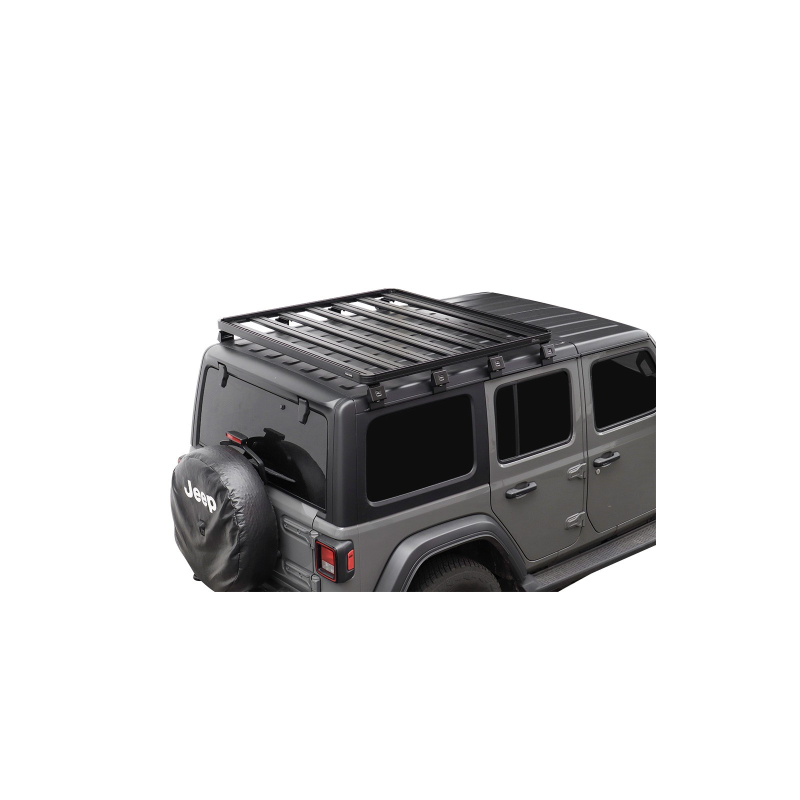 Kit de 1/2 galerie Slimline II pour une Jeep Wrangler JL 4 Portes (2018 - jusqu'à présent) / Haut- de Front Runner 