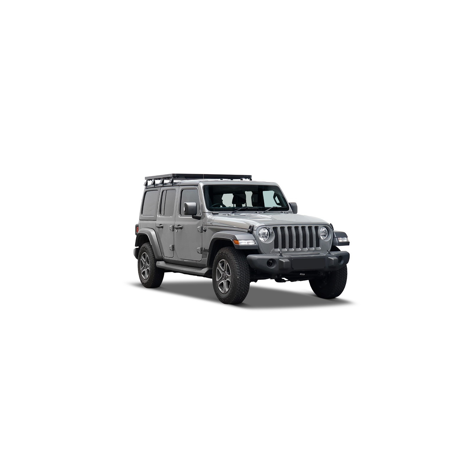 Kit de 1/2 galerie Slimline II pour une Jeep Wrangler JL 4 Portes (2018 - jusqu'à présent) / Haut- de Front Runner 