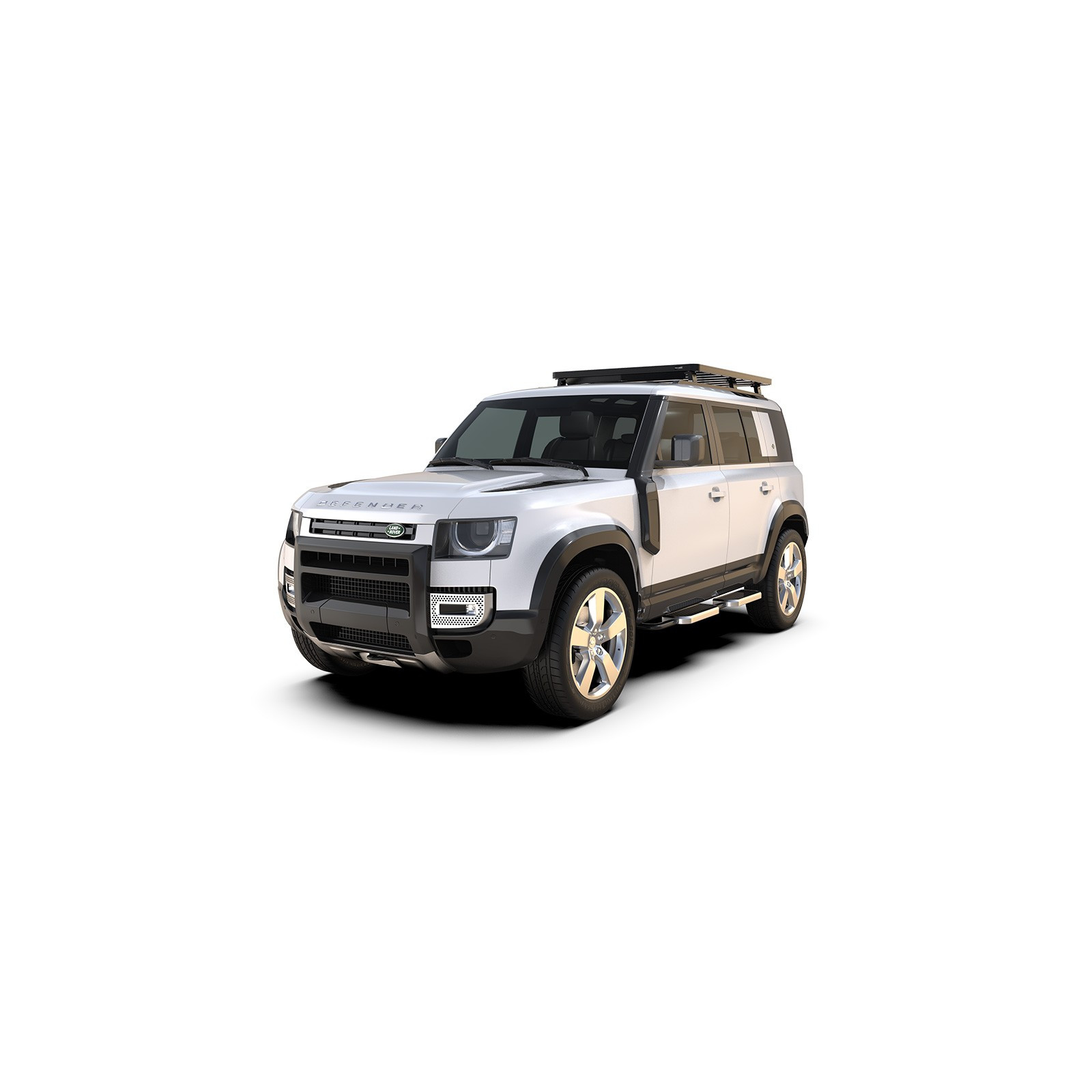 Kit de galerie de toit Slimline II pour Land Rover New Defender 110 avec rails d'origine - par Front Runner 