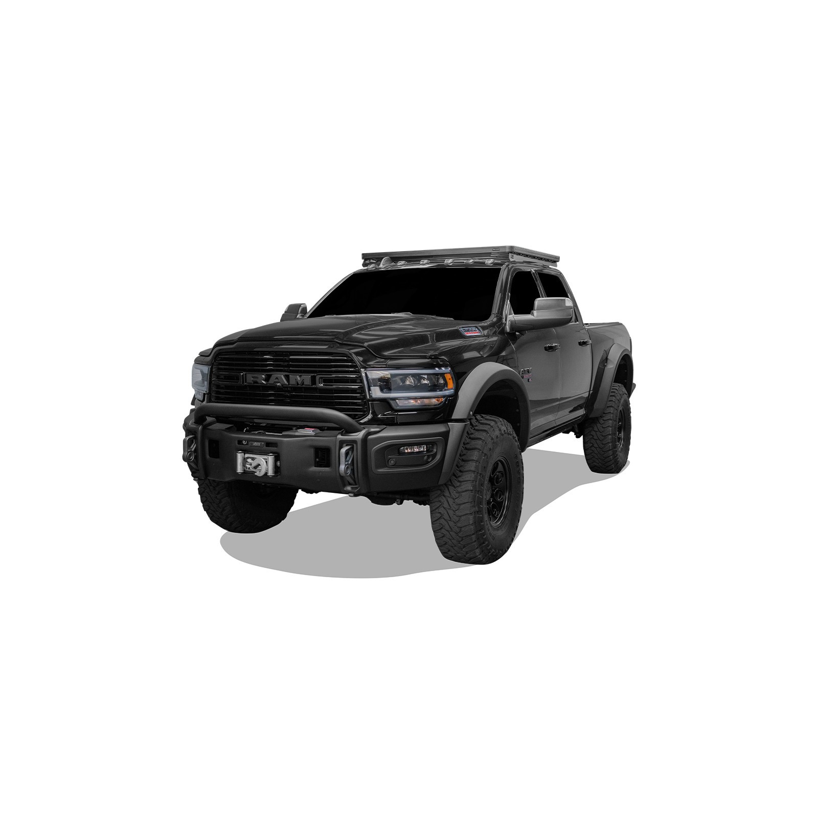 Ram 1500 Crew Cab (2019-Current) Slimline II Roof Rack Kit / Low Profile – by Front Runner 