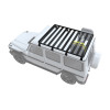Galerie FRONT RUNNER Slimline II 1475 x 1964 mm Gutter Mount  Haute pour Mercedes G • KRGWT01L