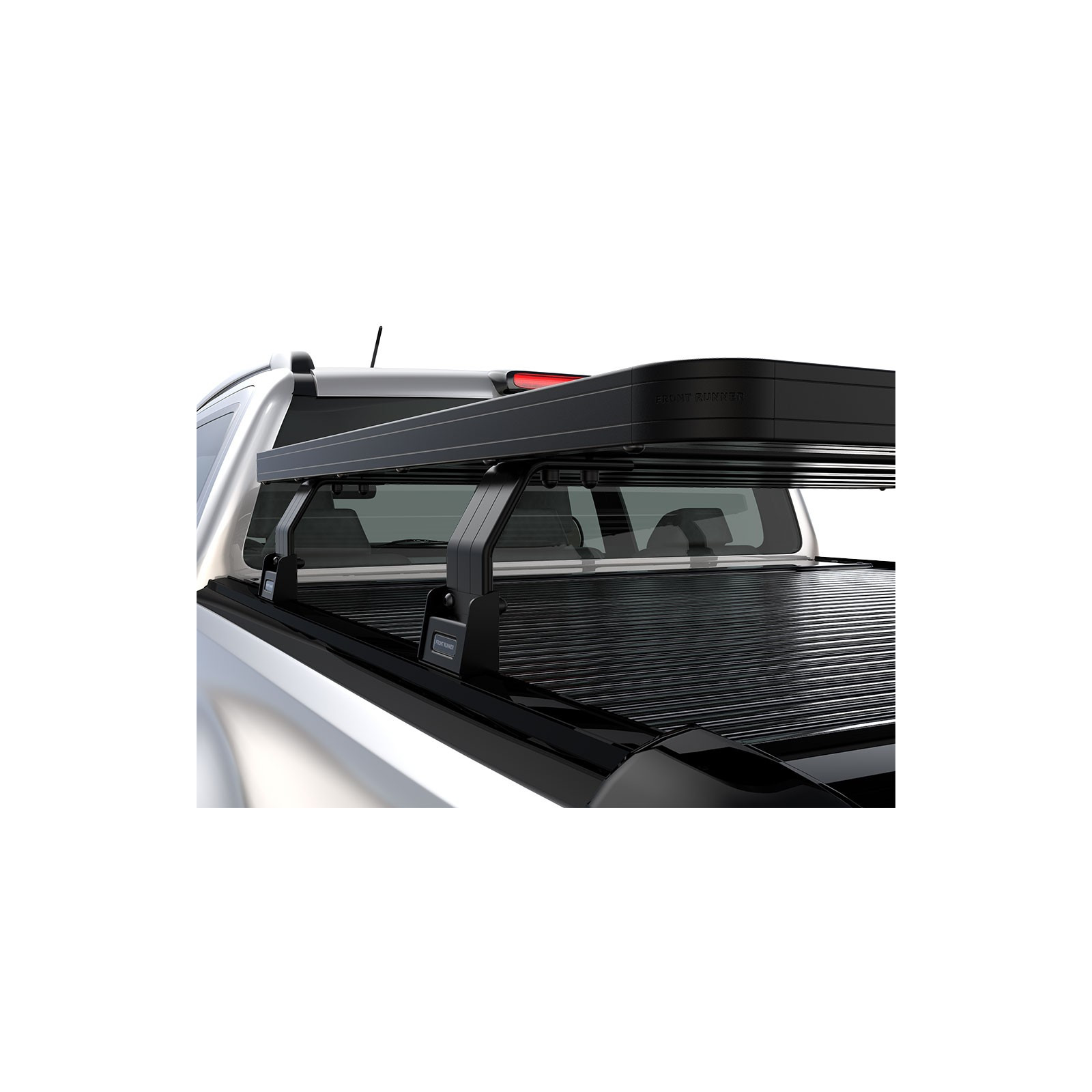 Pickup Roll Top with No OEM Track Slimline II Load Bed Rack Kit / 1425(W) x 1358(L) 