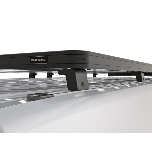 Mercedes Benz Sprinter with OEM Tracks (2006-Current) Slimline II Roof Rack Kit 