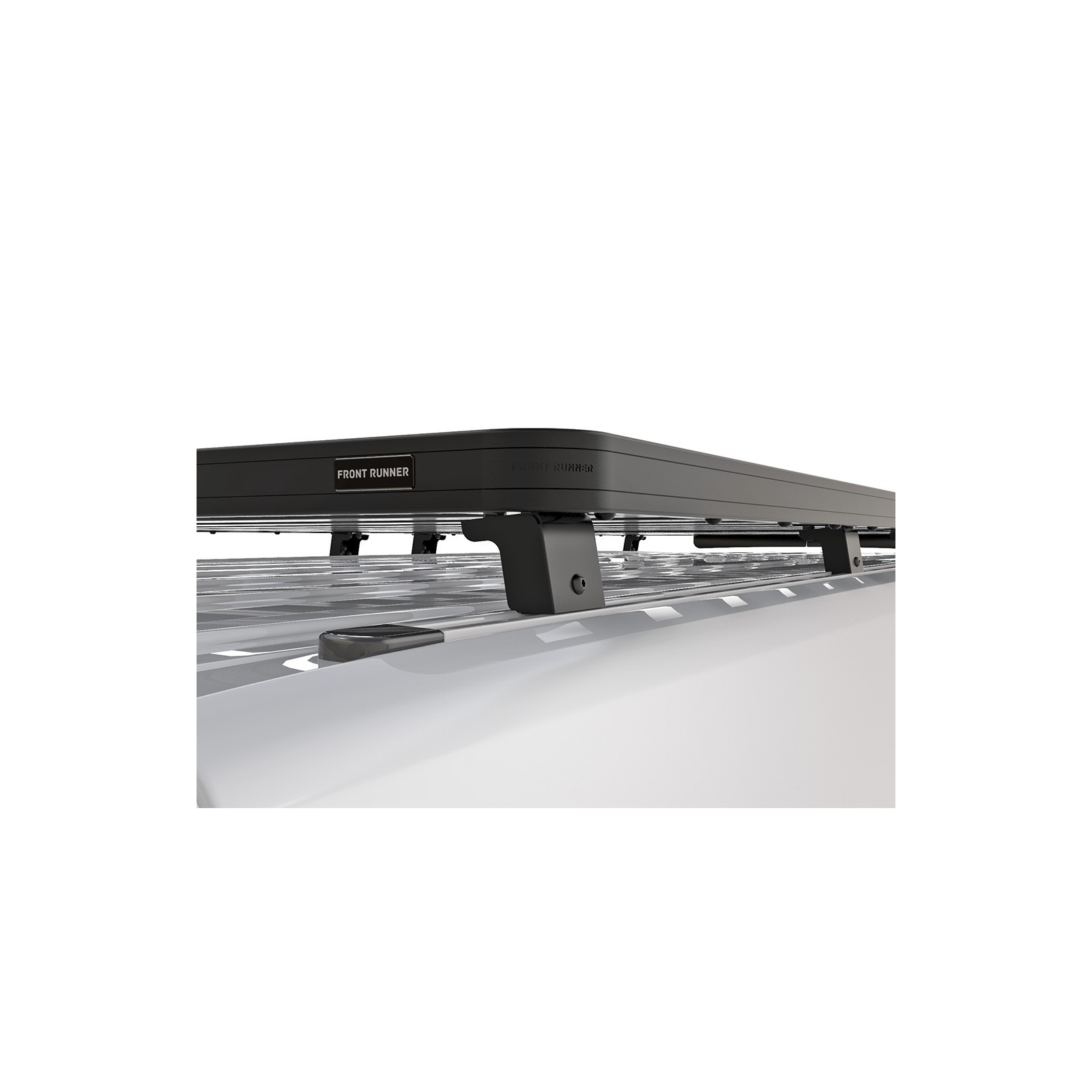 Mercedes Benz Sprinter with OEM Tracks (2006-Current) Slimline II Roof Rack Kit 