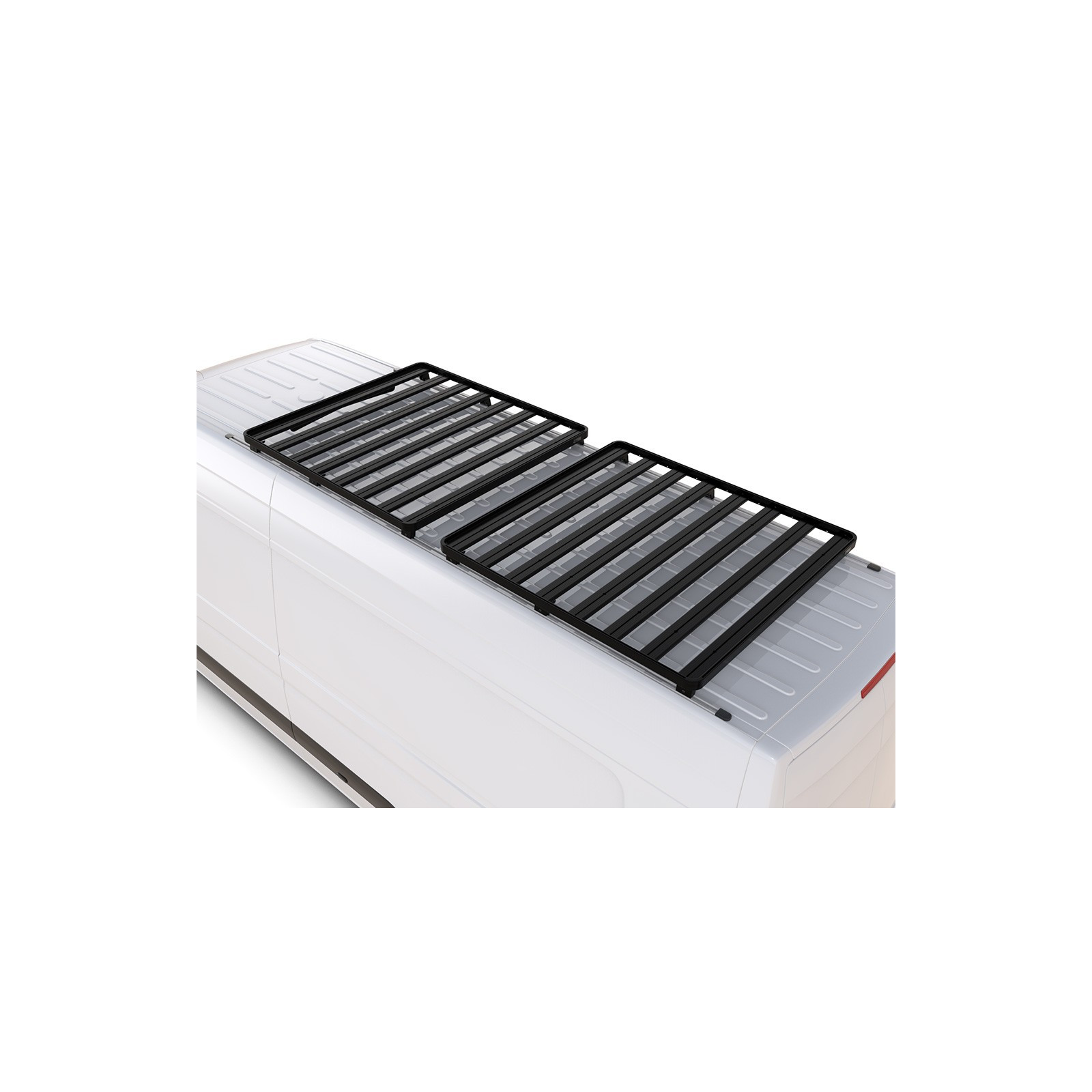 Mercedes Benz Sprinter with OEM Tracks (2006-Current) Slimline II Roof Rack Kit 