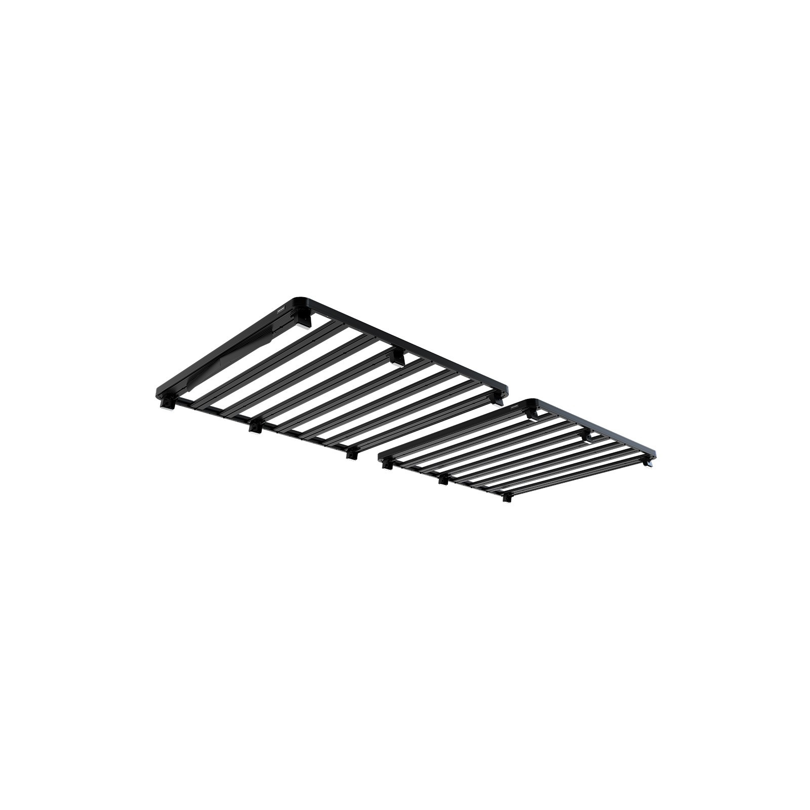 Mercedes Benz Sprinter with OEM Tracks (2006-Current) Slimline II Roof Rack Kit 