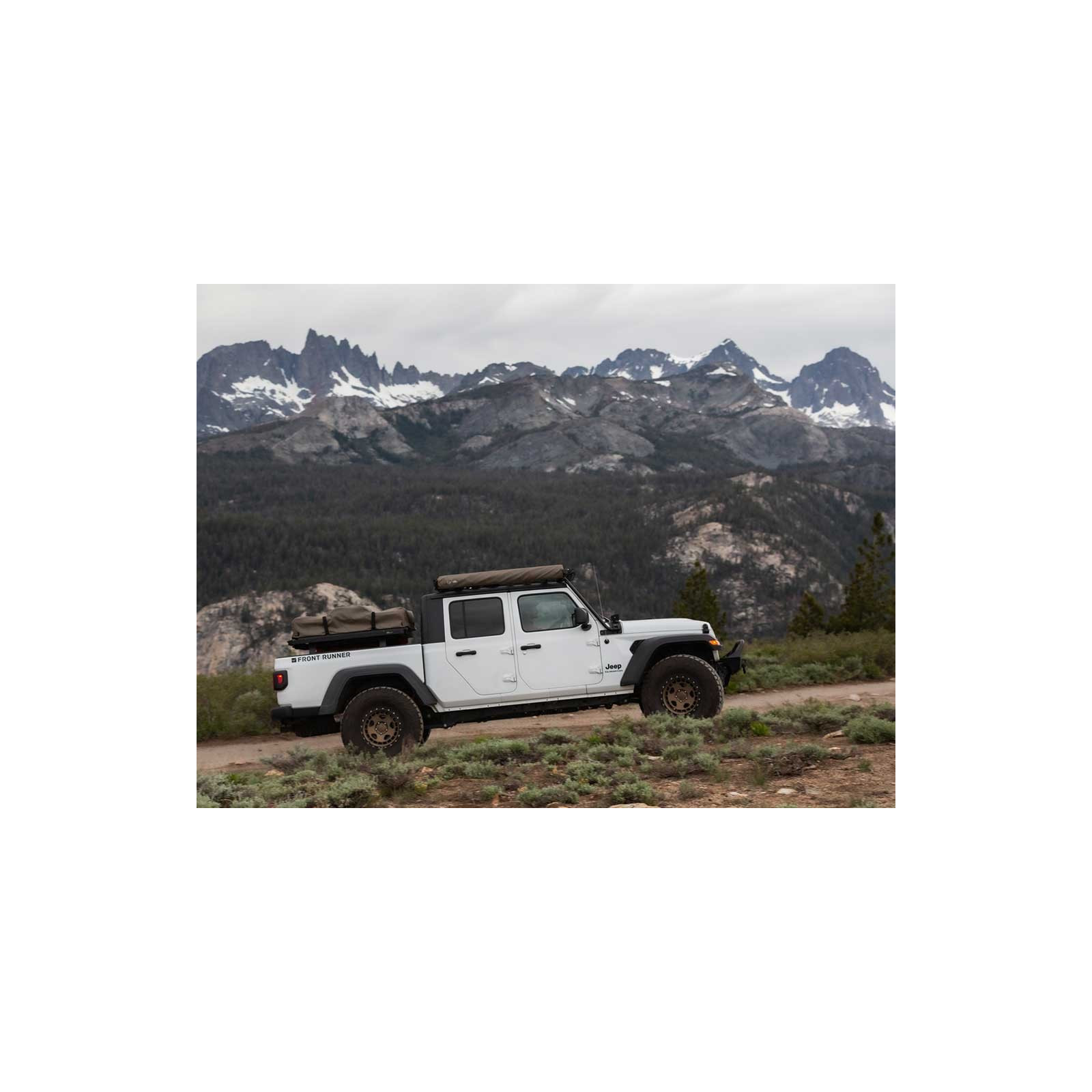Jeep Gladiator JT (2019-Current) Slimline II Load Bed Rack Kit 