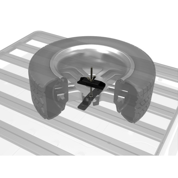 Support de roue de secours sur galerie FRONT RUNNER Slimline II 