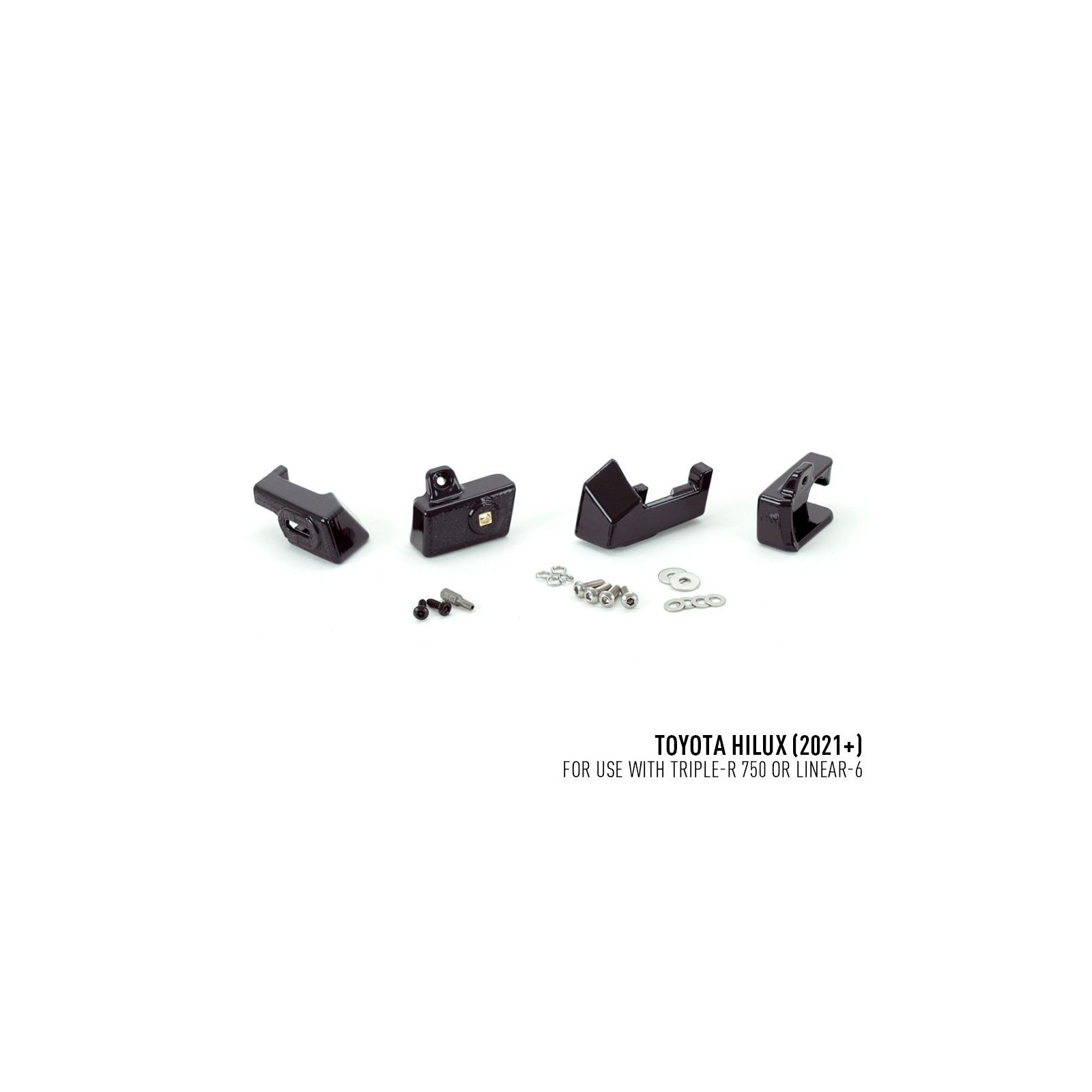 Kit intégration calandre 2 barres led LAZER LAMPS RRR-750-Elite Toyota Hilux 2021+ 