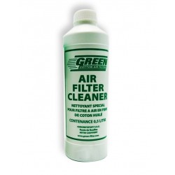 Bidon de 0.5 litre de liquide de nettoyage pour filtres à air lavables et réutilisables GREEN FILTER Europe 