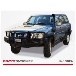 Snorkel BRAVO SNORKEL • SNP4 • Nissan Patrol GR Y61 (2005+) • montage à gauche 
