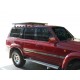 Galerie FRONT RUNNER Slimline II 1345 x 1358 mm Gutter Mount Haute pour Toyota Land Cruiser 80