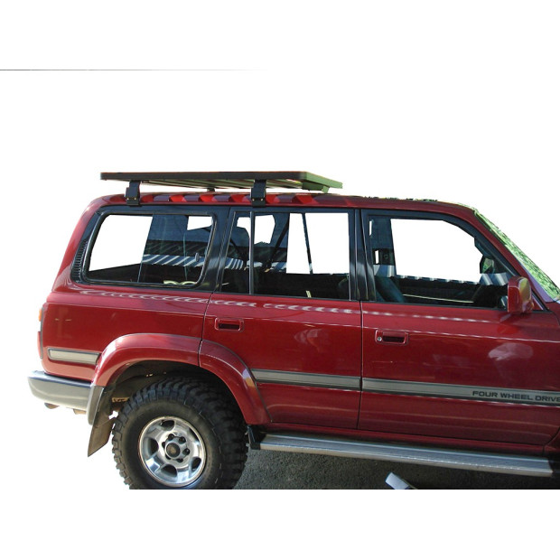 Galerie FRONT RUNNER Slimline II 1345 x 1358 mm Gutter Mount Haute pour Toyota Land Cruiser 80 • KRTLT19L