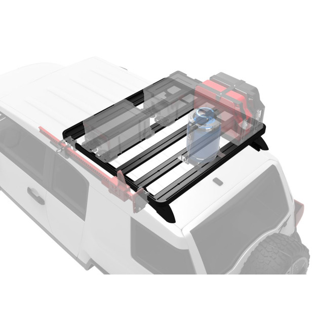 Galerie FRONT RUNNER Slimline II 1255 x 1156 mm Foot Mount pour Toyota FJ Cruiser • KRTF021T