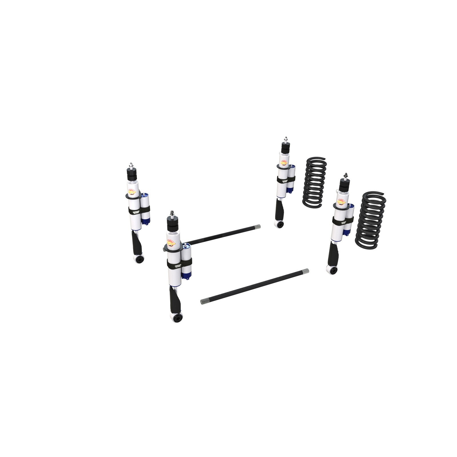 Kit suspension  TERRAIN TAMER • SK003P • Toyota Land Cruiser 100 (1998-2007) 