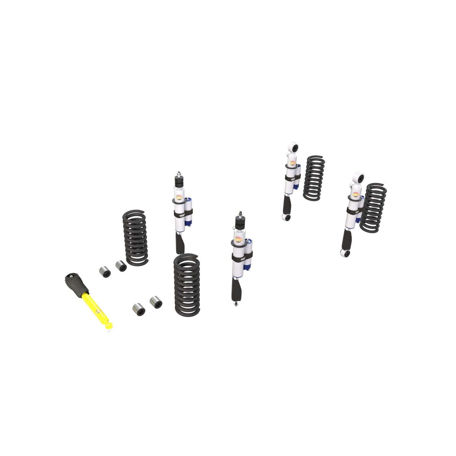 Kit suspension  TERRAIN TAMER • SK040P • Nissan Patrol GR Y60 (1989-1997) 5 portes 