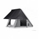Tente de toit AUTOHOME Columbus variant Small • Coque Blanche • Toile Grise • 777374 
