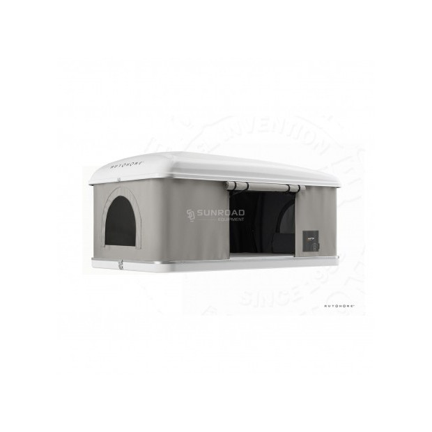 Tente de toit AUTOHOME Airtop Medium • Coque Blanche • Toile Grise • 777312 