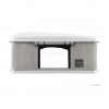 Tente de toit AUTOHOME Airtop Medium • Coque Blanche • Toile Grise • 777312 