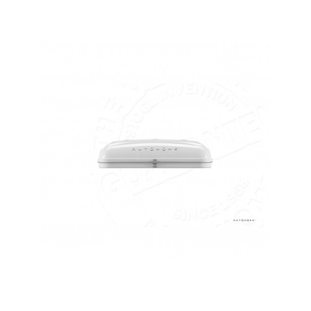 Tente de toit AUTOHOME Airtop Medium • Coque Blanche • Toile Grise • 777312 