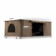 Tente de toit AUTOHOME Airtop Small • Coque Blanche • Toile Safari • 777163 