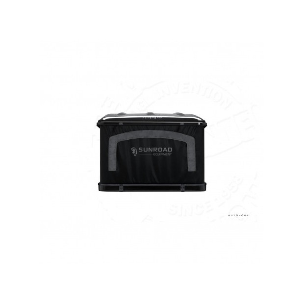 Tente de toit AUTOHOME Airtop 360° Small • Coque Noire • Toile Carbone • 777317 