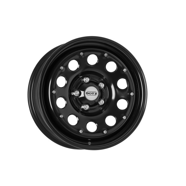 Jante acier DOTZ MODULAR Beadlock Black (noir) 5,5x15 • 5x139.7 • ET5 • CB108,25 