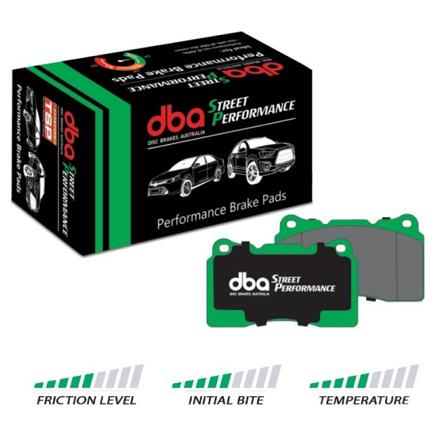 Plaquettes de frein arrière DBA Street Performance 