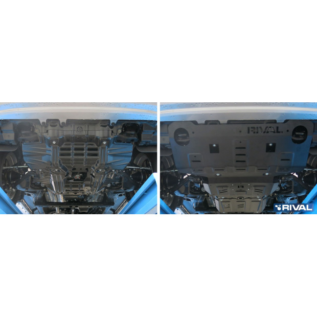 Protection radiateur + moteur RIVAL 2111.5710.1.3 