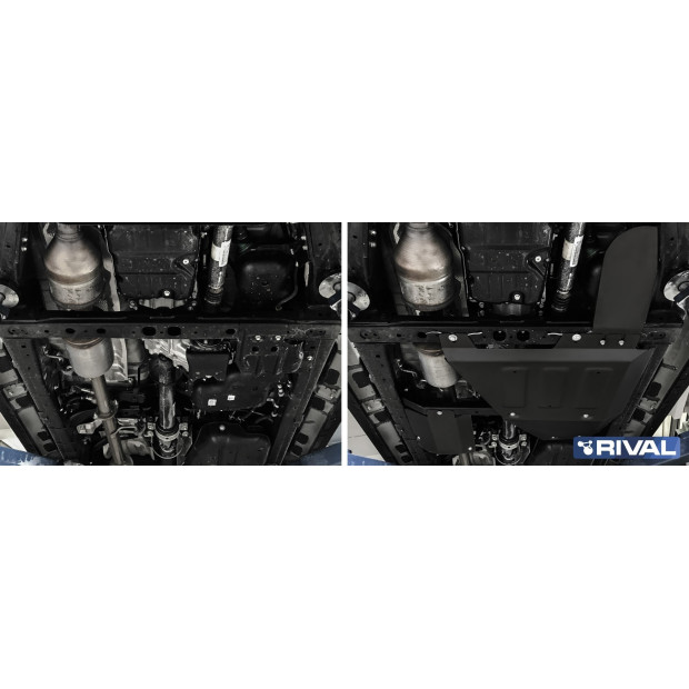 Protection boite de transfert + AdBlue + sonde lamdba RIVAL 2111.9526.1.3 