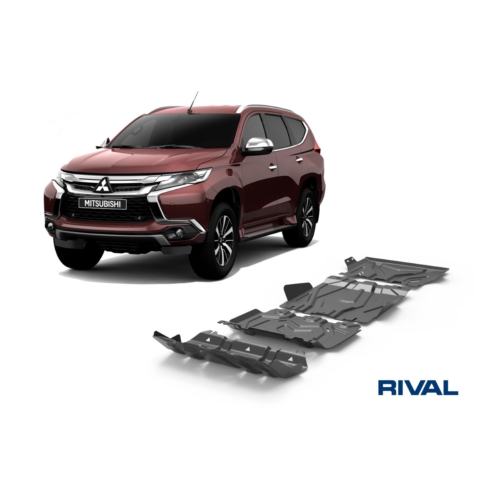 Pack de protections inférieures RIVAL 21111.4046.2.3 