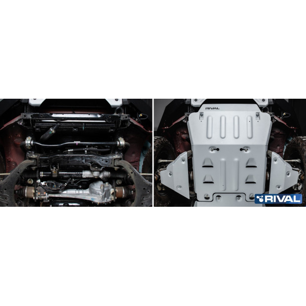 Protection radiateur + moteur RIVAL 2333.9111.1.6 