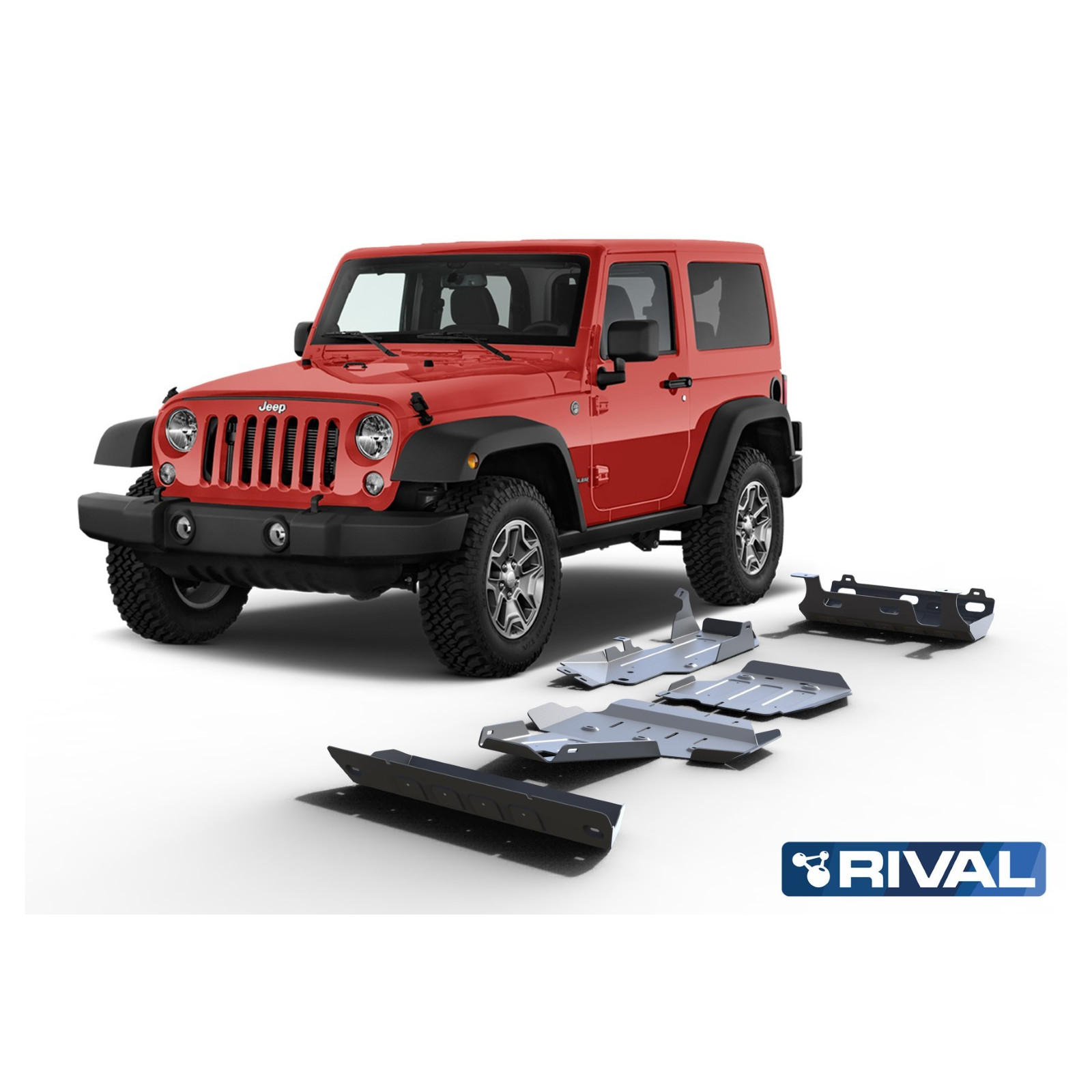 Pack de protections inférieures RIVAL 23333.2732.1.6 