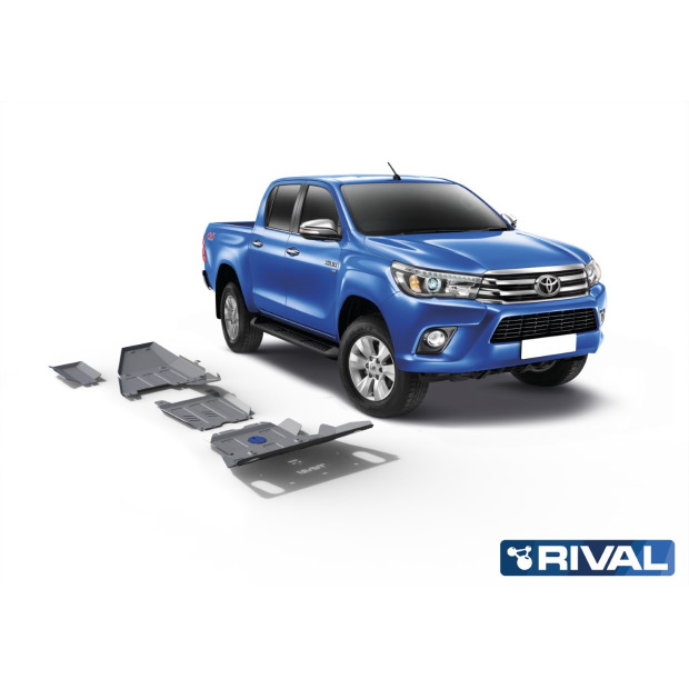 Pack de protections inférieures RIVAL 23333.5711.1 