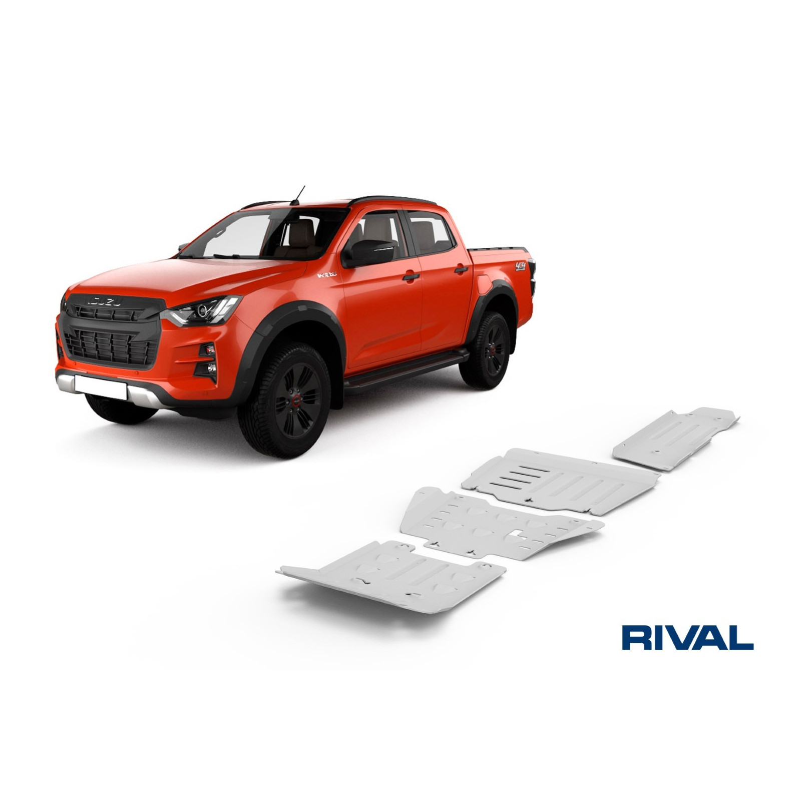 Pack de protections inférieures RIVAL 23333.9112.1.6 