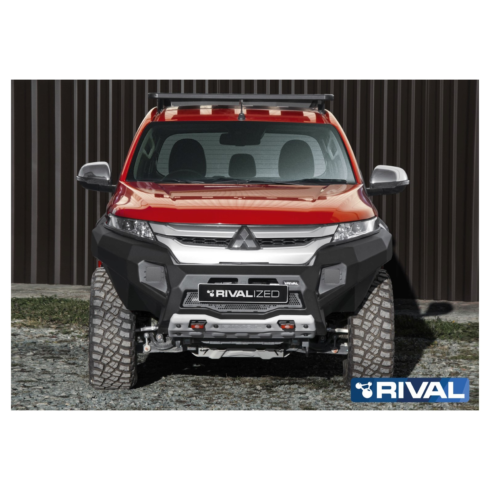 Pare-choc renforcé avant RIVAL 2D.4011.1 