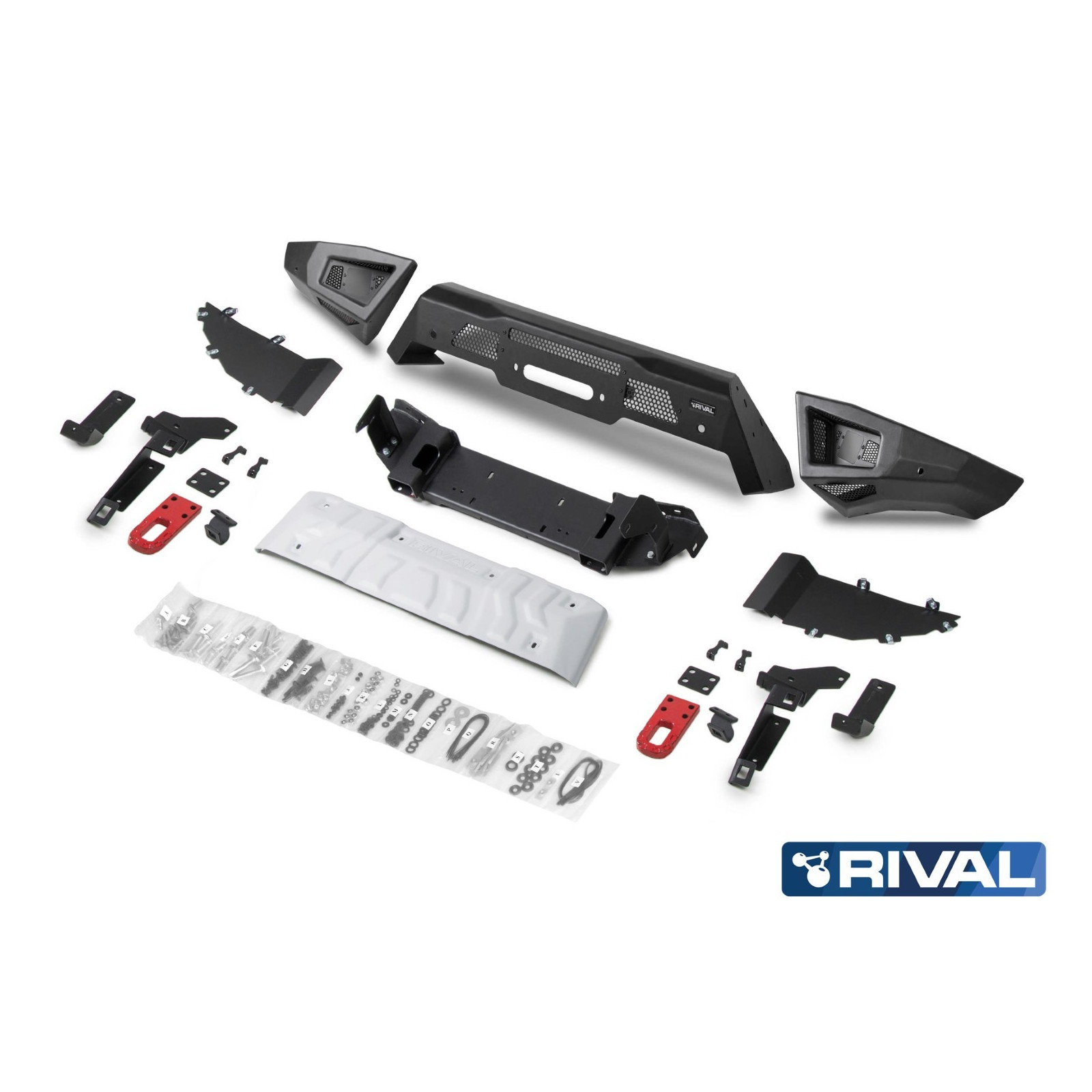 Pare-choc renforcé avant RIVAL 2D.5723.1-NL 