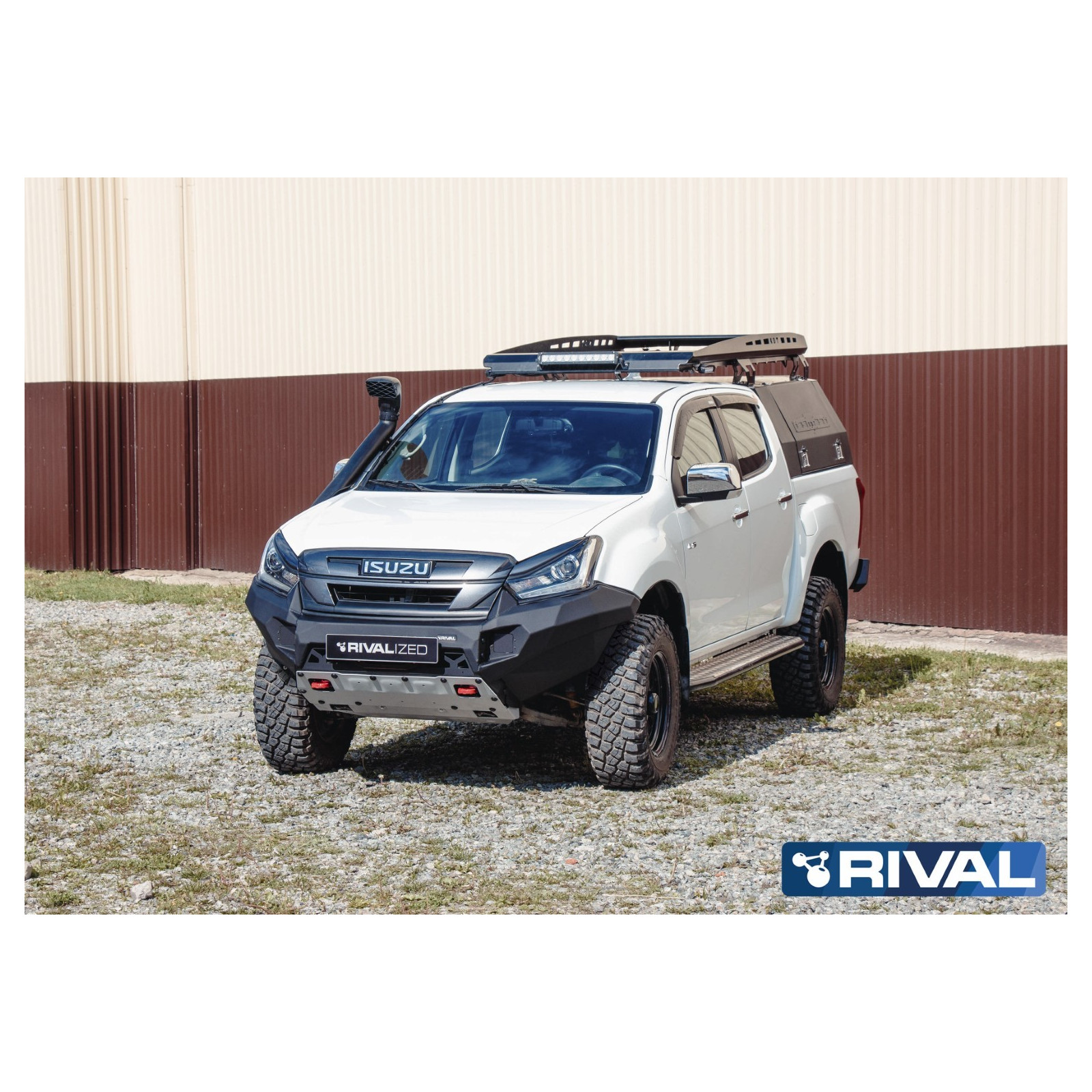 Pare-choc renforcé avant RIVAL 2D.9101.1-NL 