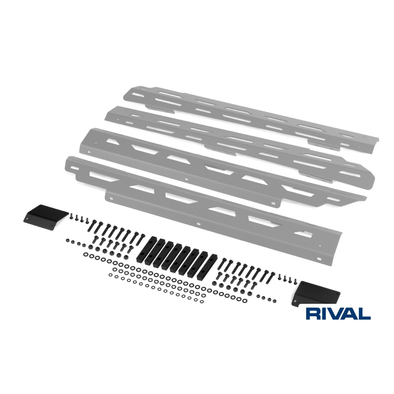 Supports de montage RIVAL 2M.5705.K pour galerie modulaire RIVAL 