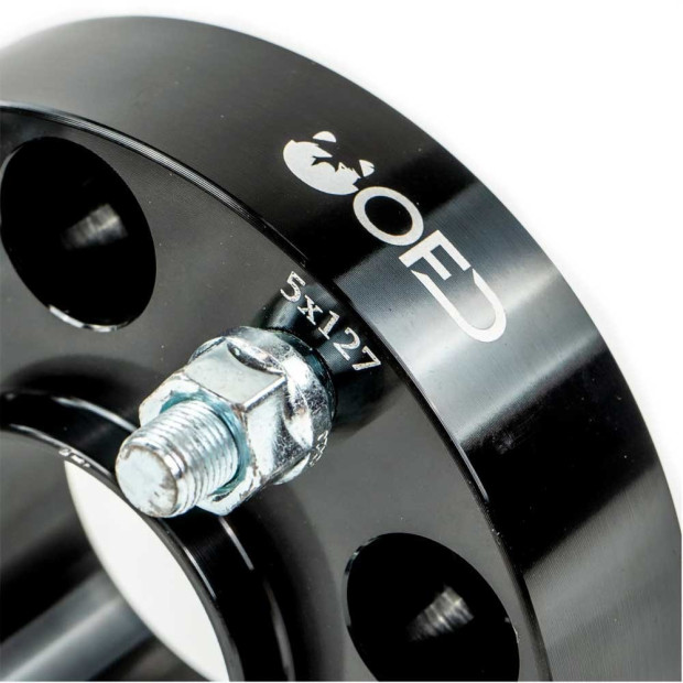 Paire d'élargisseurs de voie 38mm OFD • 5x127 • CB71.5 