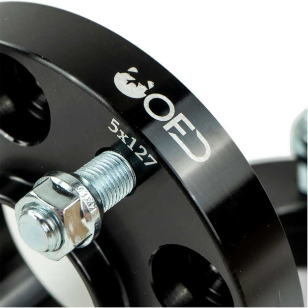 Paire d'élargisseurs de voie 25mm OFD • 5x127 • CB71.5 