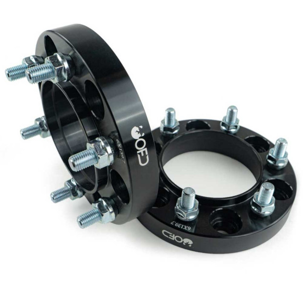 Paire d'élargisseurs de voie 25mm OFD • 6x139.7 • CB106.1 