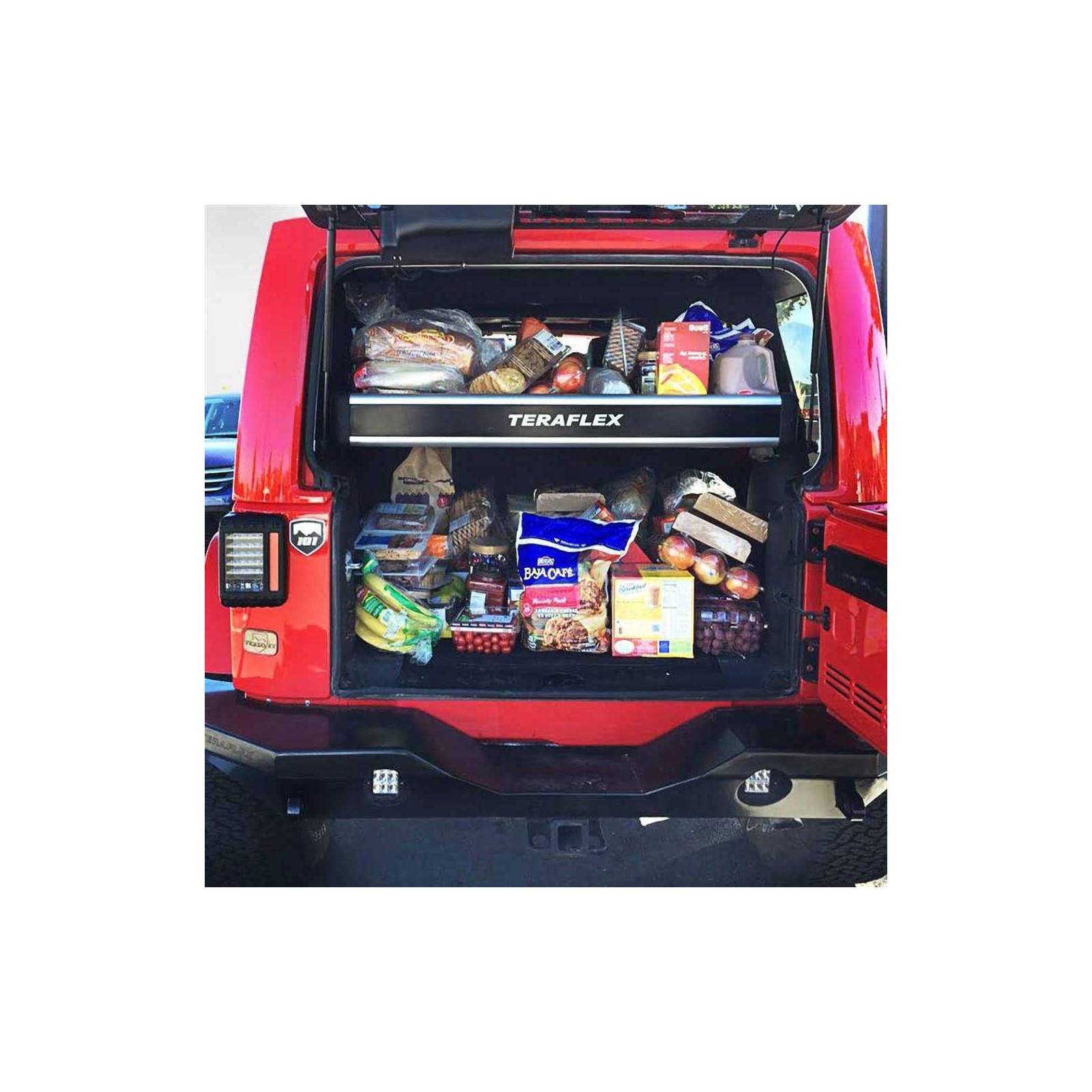 Rear cargo rack black TeraFlex Wasatch
